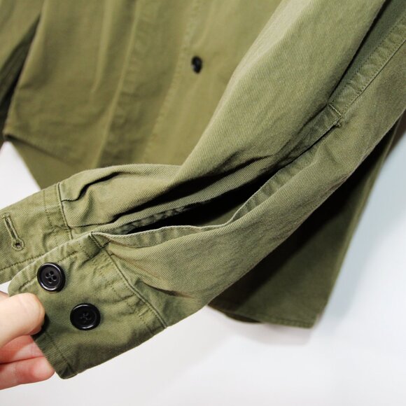 BNWT SS20 DRIES VAN NOTEN CAVENDISH KHAKI SHIRT 48 - Picture 7 of 13
